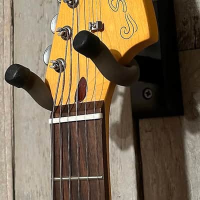 New Squier J Mascis Jazzmaster with Laurel Fretboard - Vintage White, Ships ULTRA Fast! Pro Set Up Included! image 8
