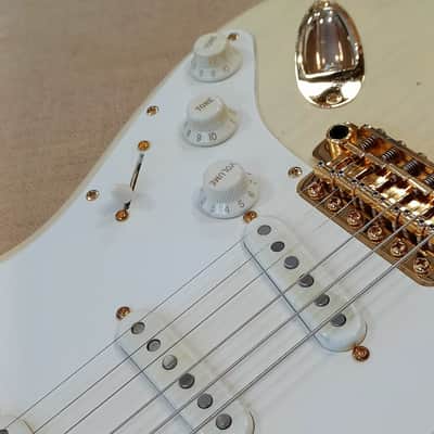Sonnemo Custom Vintage ST relic, Transparent Blonde image 10