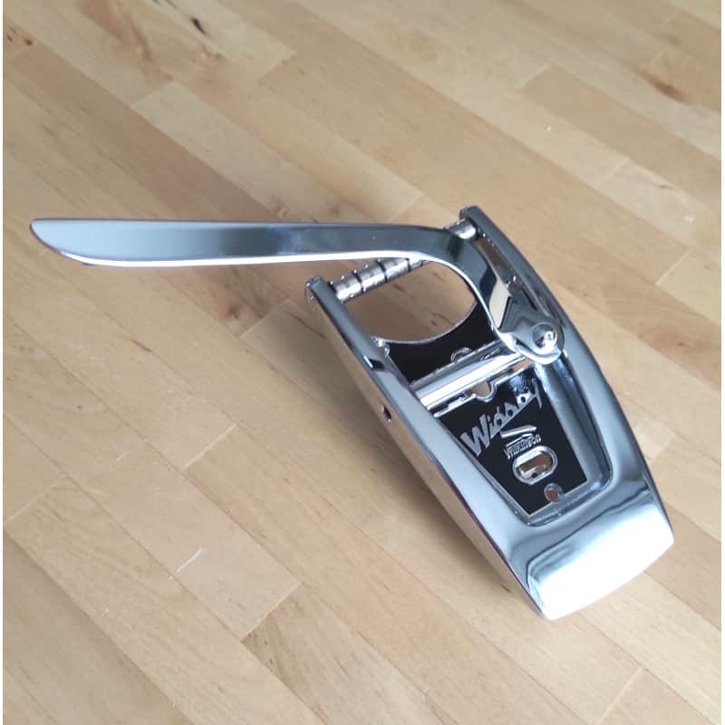 Wilkinson Wigsby Vibrato Tailpiece Chrome image 1