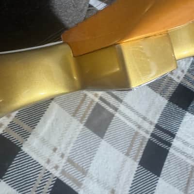Fender American Original 50s Stratocaster guitar Aztec gold image 7