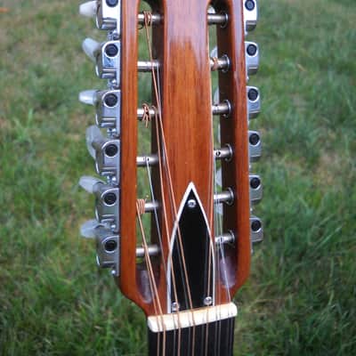 Vintage Ovation 12 String Acoustic Guitar Model No. 1115-4 U.S.A. 129624 w/ case image 4