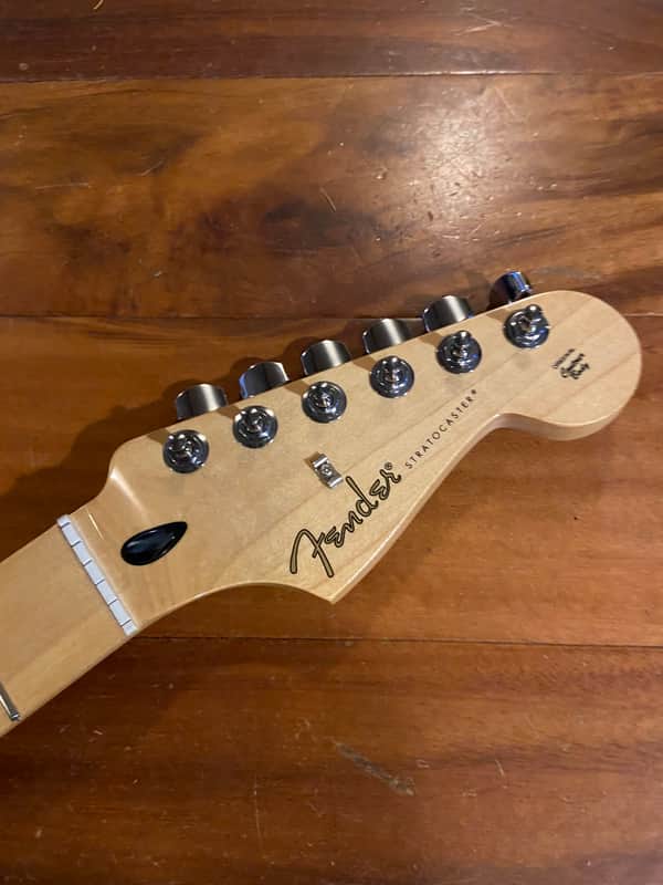 2020 Fender Player Stratocaster Strat Maple Neck Tuners Medium Jumbo 9.5" Radius image 1