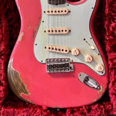 Fender Custom Shop Limited Edition NAMM 60 HR/CR Stratocaster 1960 2018 Faded Fiesta Red