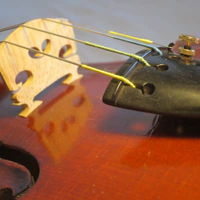Pre-War Franz Sandner Violin, Germany c. 1920s-1930s, 4/4 - Hand Signed, "Deutschland" label image 20