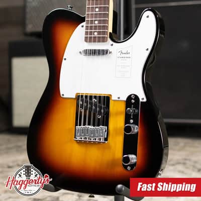 Fender Standard Telecaster Electric Guitar - 3-Color Sunburst image 1