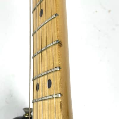 Fender Stratocaster 1974 - Sunburst, Maple neck  Super clean. with original hard  Fender Tolex case image 14