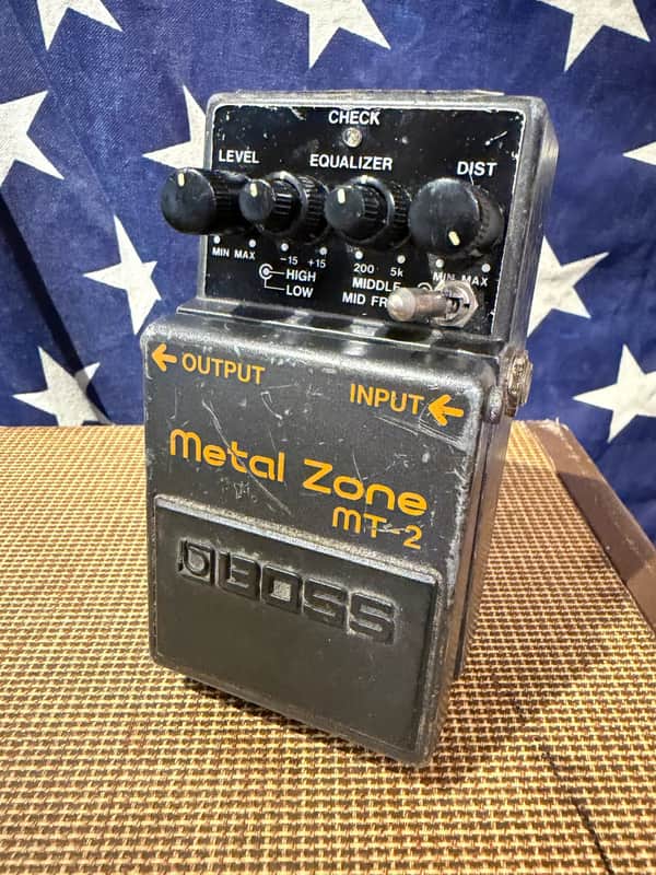 Boss MT-2 Metal Zone Distortion w/ Keeley Mod | Reverb