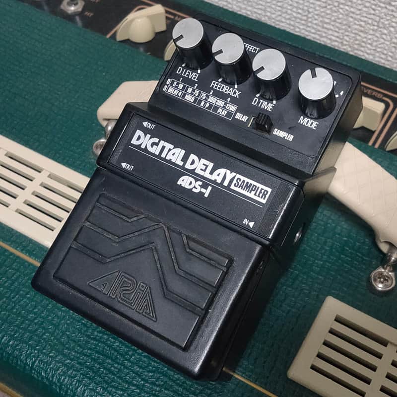 Aria ADS-1 Digital Delay Sampler 1990s MIJ Made in Japan Vintage Guitar Bass Effects Pedal image 1