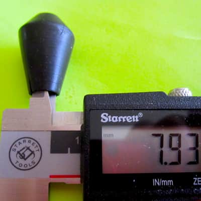 Yamaha Bass Drum Pedal Clamp Handle Rubber End Cap image 6