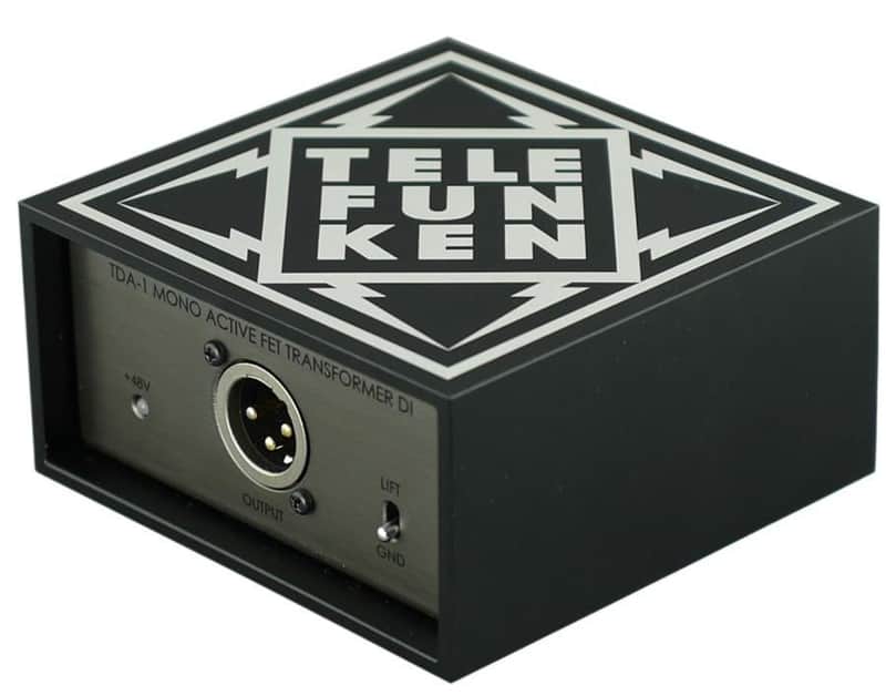 Telefunken USA TDA-1 Active Mono FET Direct Box (FIREWORKS26) image 1