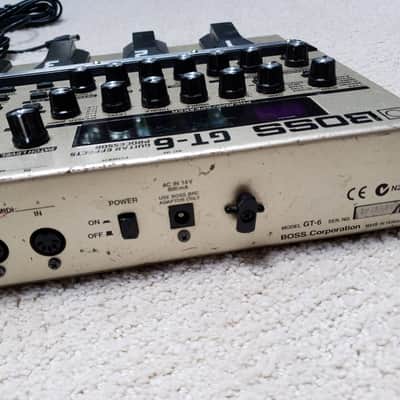 Boss GT-6 Guitar Multi Effect Processor Pedal COSM Power Supply Bass GT 6 Model image 16