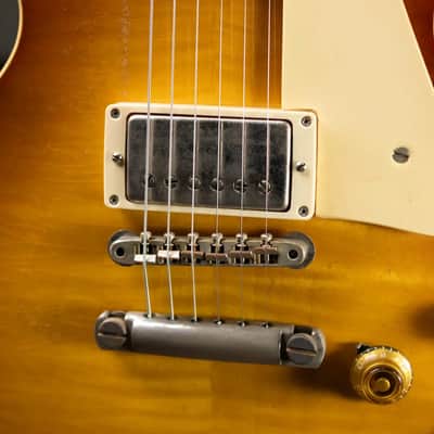 Gibson Custom Shop Limited Edition 1959 Les Paul Standard Reissue Murphy Lab Electric Guitar - Faded Peach Burst Heavy Aged with Hardshell Case image 15