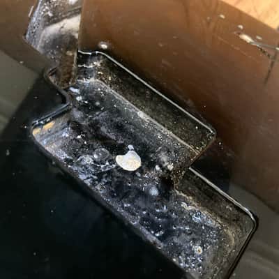 1990s Vintage (Brand) V4 Precision P Bass Guitar Body Korea image 23