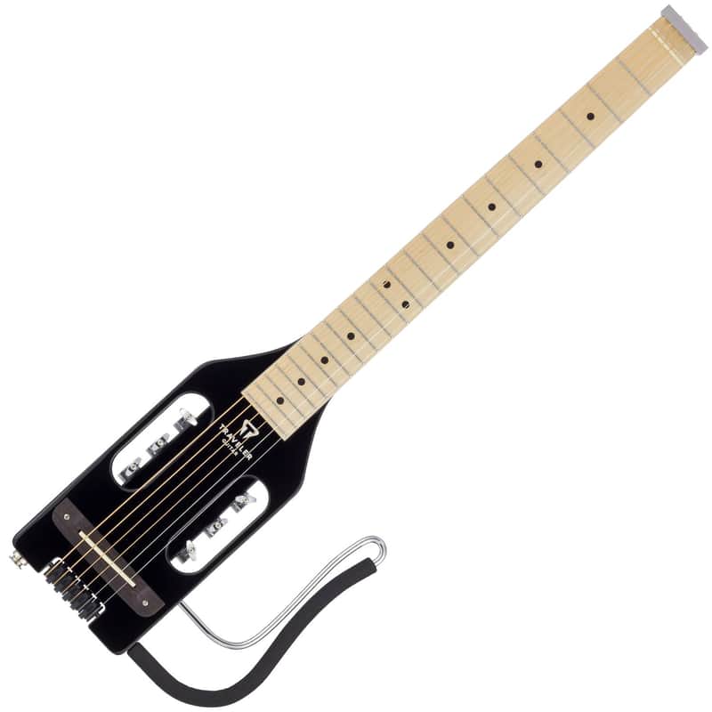 Traveler Guitar Ultra-Light Acoustic-Electric Travel Guitar (Gloss Black) image 1
