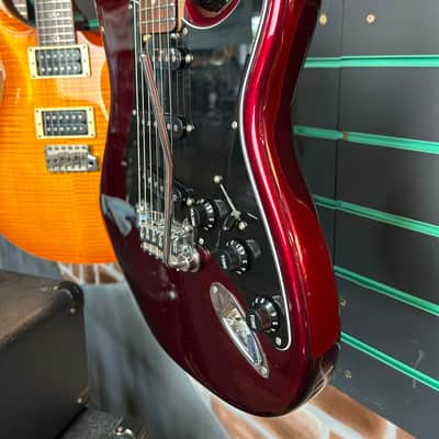 G&L Fullerton Standard Legacy 2018 Ruby Red Metallic Electric Guitar image 5