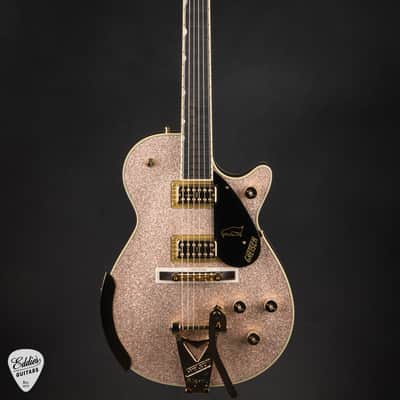 Gretsch G6134TG Limited Edition Penguin™ with String-Thru Bigsby - Champagne Sparkle image 3