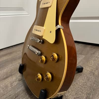 Gibson Custom Shop Wildwood Spec Murphy Lab 1956 Les Paul Goldtop Reissue Light Aged image 9