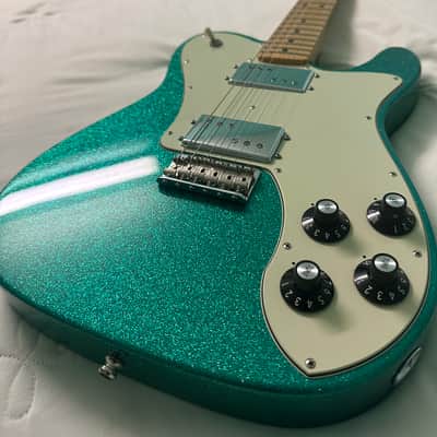 Fender FSR Classic Series '72 Telecaster Deluxe 2012 - Aqua Flake imagen 1