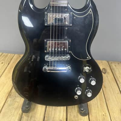 Epiphone Sg Black Guitar 2007 image 1
