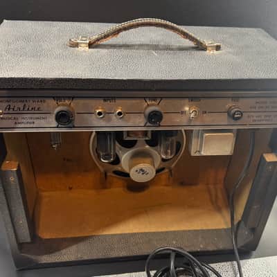 Airline Amplifier 9002 1960's  - Black image 3
