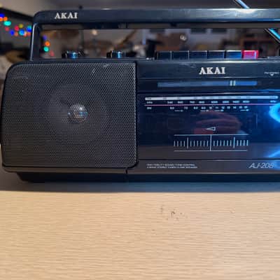 Vintage Akai AJ-208 Boombox AM/FM Stereo Radio Cassette Recorder Tested X Rare🔥 image 4