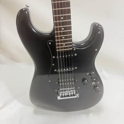Vintage HSS Fender Contemporary Stratocaster 1986 Black Made in Japan image 2