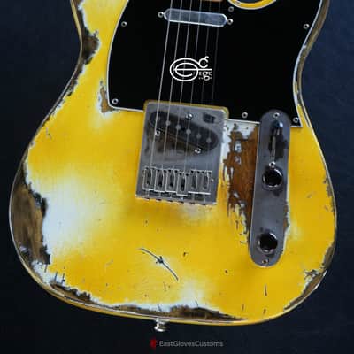 Fender Telecaster Yellow Heavy Aged Heavy Relic Bild 4