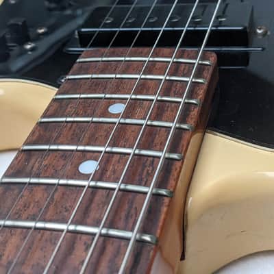 Encore JHS 1EW 1970s - Buttercream - Teisco Made - 70's Japan - RARE - READ - Gibson Scale Length - image 8