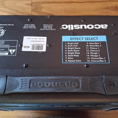 Acoustic AG-30 Amplifier image 5