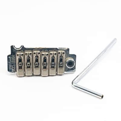 Wilkinson WVS50IIK 52.5mm 2-Point Tremolo Bridge Chrome for Strat Guitar image 1