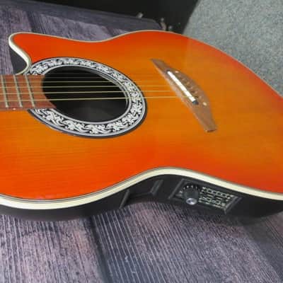Ovation CUSTOM BALLADEER 1860 (USA) with ORIGINAL HARD SHELL CASE image 7