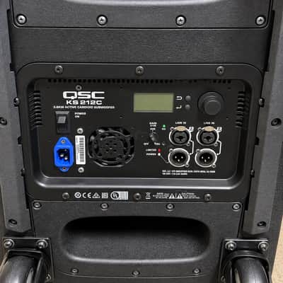 QSC KS212C Cardioid Powered Dual 12" Subwoofer; Cover Included image 3