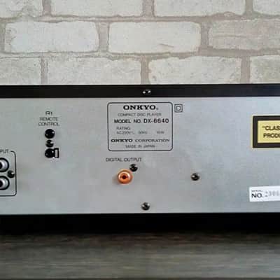 Onkyo DX-6640 Rare Vintage CD Player Serviced Warranty Tested Remote Serviced image 9