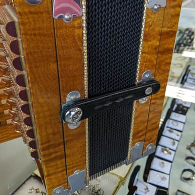 Accordion Cajun Custom Hand Made Key of "C" John Roger Louisiana image 5