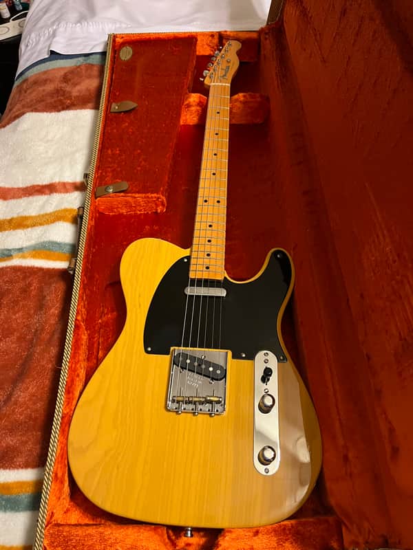 Fender American Vintage '52 Telecaster 2000s - Butterscotch Blonde