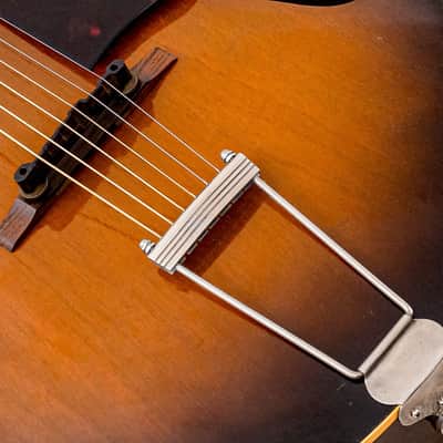 1954 Gibson L-48 Vintage Archtop Acoustic Guitar w/ K&K Pickup, Case image 9