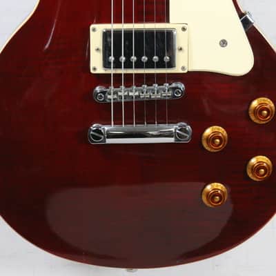 Epiphone Les Paul Standard 2004 Electric Guitar Quilted Wine Red MIK w/ Gig Bag image 3