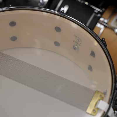 Pre-Owned Pork Pie 5x14 Maple Snare Drum Mappa Burl/Metallic Purple 2024 image 4