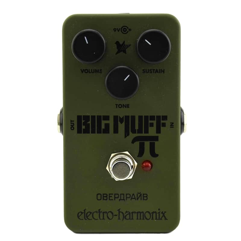 EHX Green Russian Big Muff Pedal imagen 1