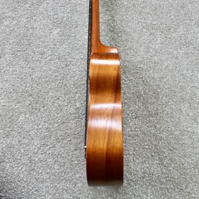 2001 G String Ukulele Co. Koa Longneck Soprano Ukulele W/ Carrying Case image 8