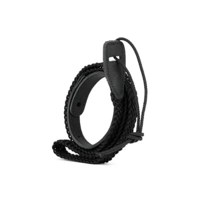 Planet Waves #10MB01 - Braided Mandolin Strap, Black image 1