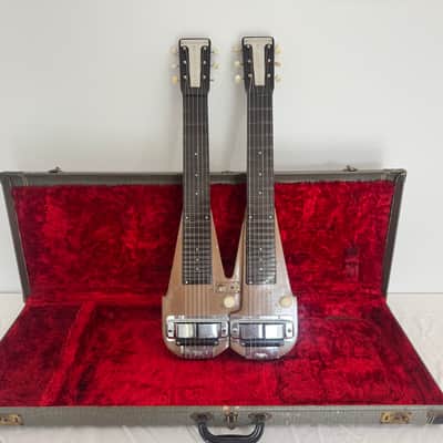 Rickenbacker Double Neck 6, T Logo 1950's - Copper color image 1