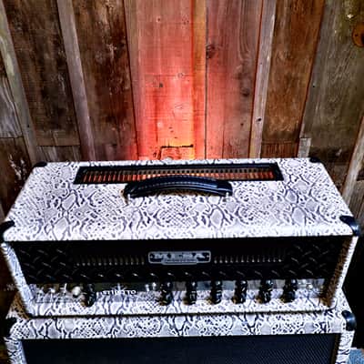 Mesa Boogie Stiletto Trident II Head and 4x12" Cabinet -2011-2012- Snakeskin - Ultra Rare image 12