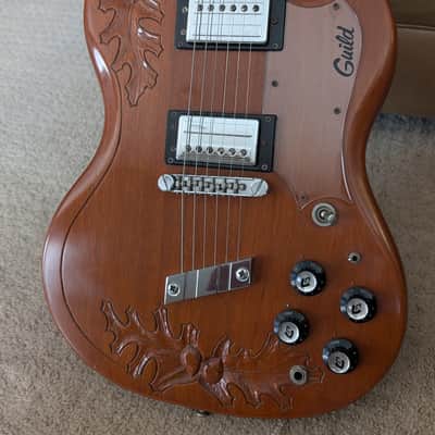 1975 Guild S-100 - Carved image 2