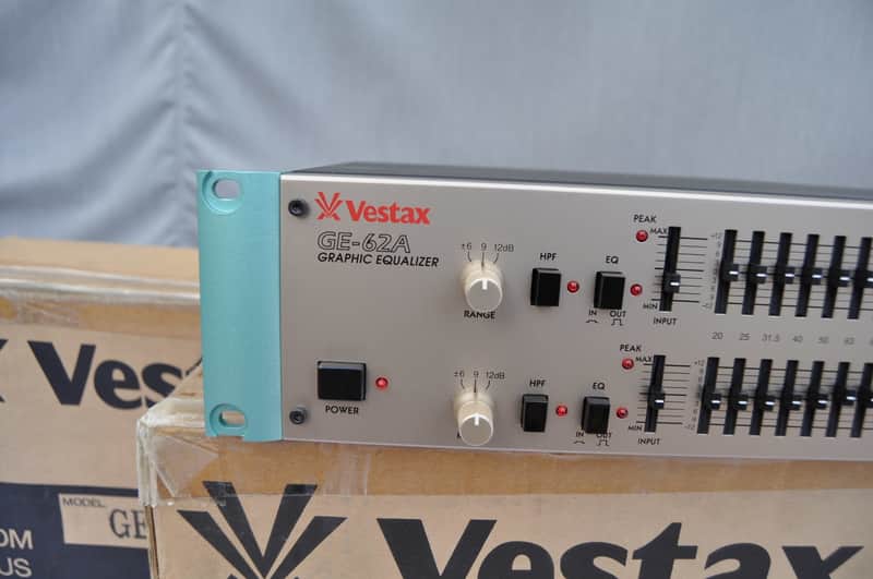 VESTAX GE 62A Stereo 31-band Eq | Reverb