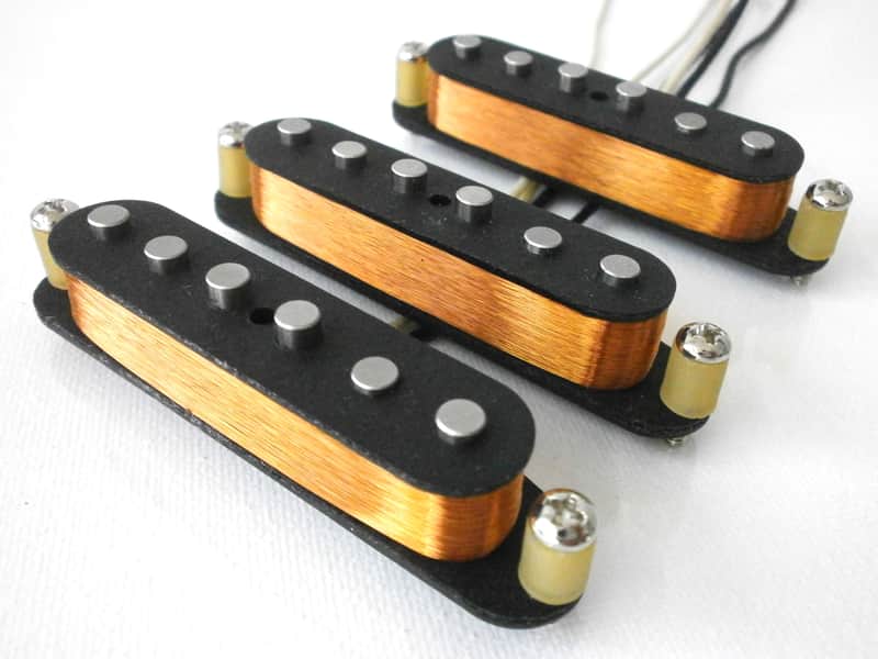 LEFTY Stratocaster Pickups SET 1963 Jimi Hendrix Strat A5 Vintage Staggered Left Handed 1960s 61 62 63 image 1
