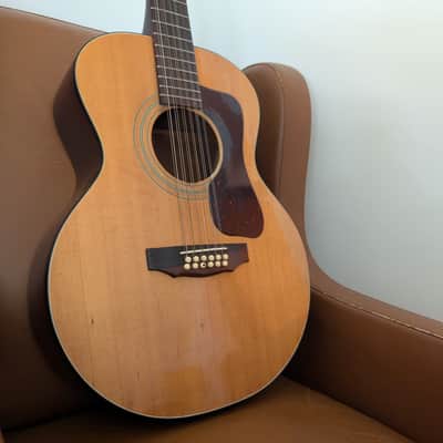 1976 Guild F-112NT Westerly 12-String Acoustic - As-Is Structural Project w/ Vintage Hard Case image 1