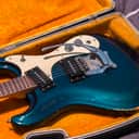 Vintage 1965 Mosrite "The Ventures Model" surf guitar in rare&stunning Ink Blue Metallic finish!