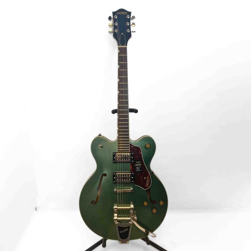 Gretsch G2622T Streamliner Center Block Double-Cut with Bigsby - Steel Olive image 1