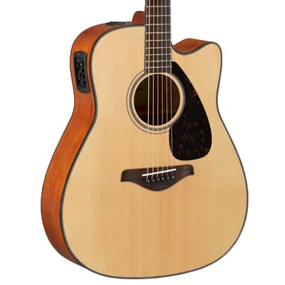 Yamaha FGX800C Acoustic/Electric Solid Spruce Top Guitar image 1